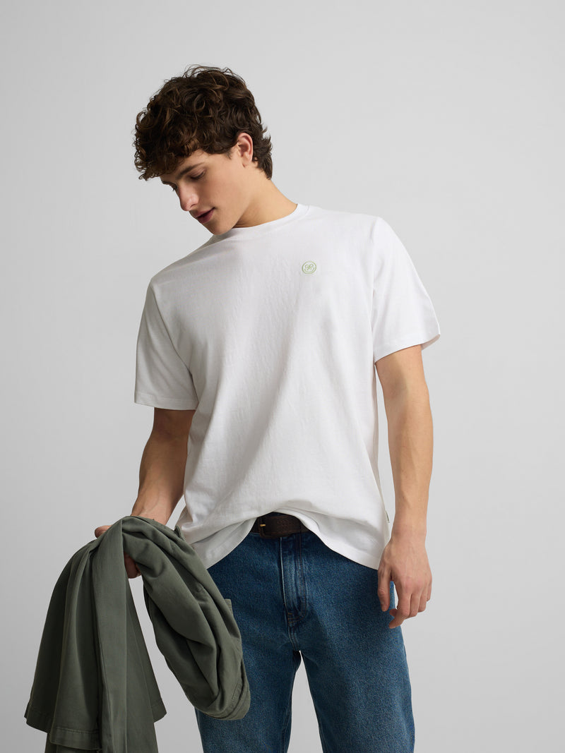 T-shirt summer games branco