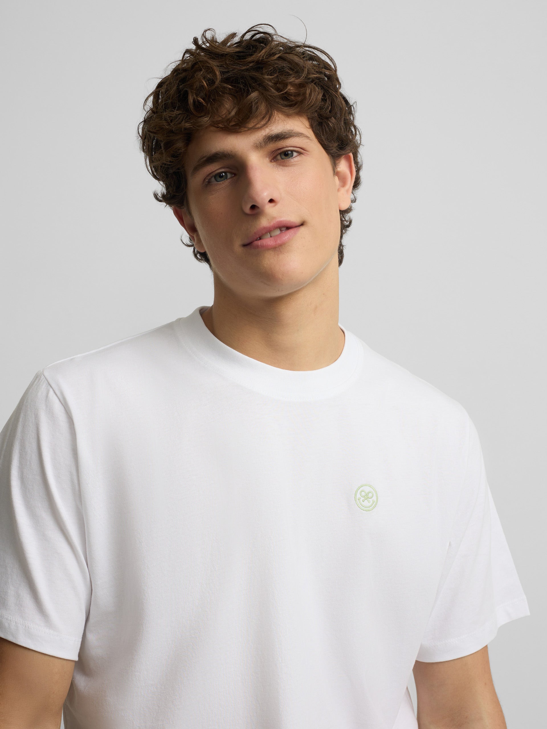 T-shirt summer games branco