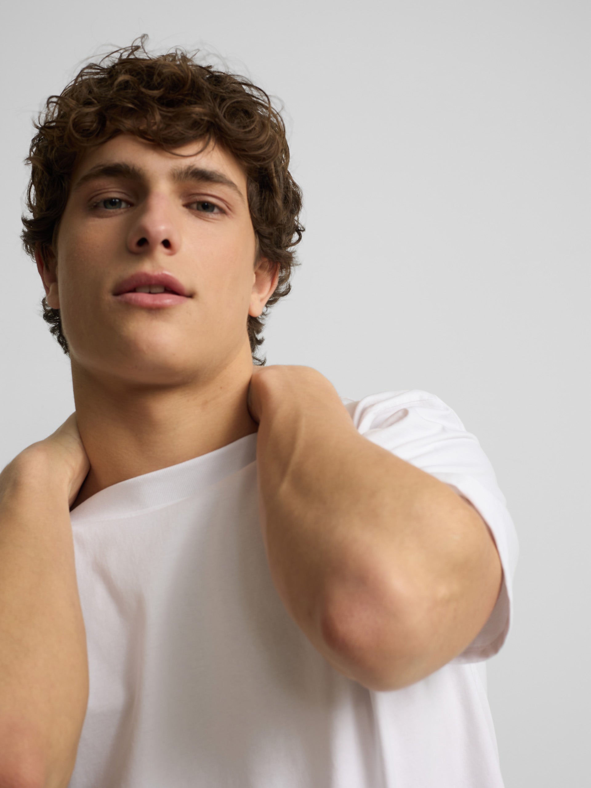 Camiseta relaxed fit Silbon vacation blanco