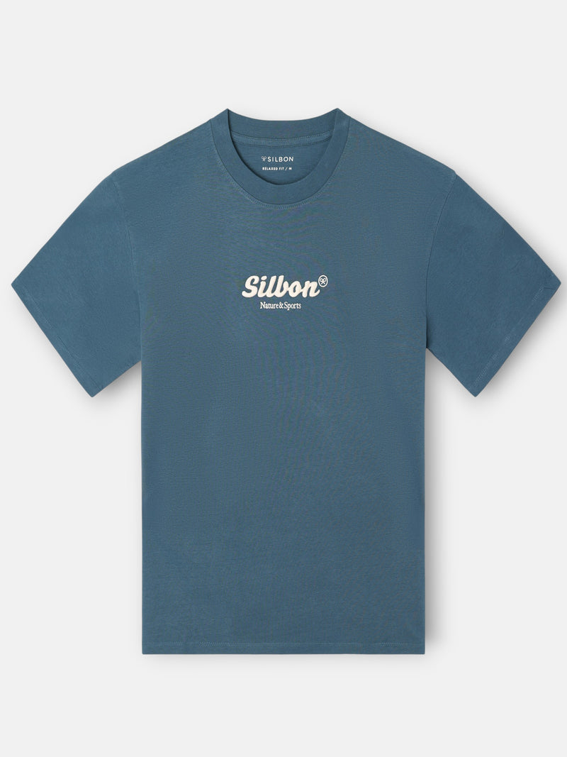 Camiseta Silbon nature petróleo