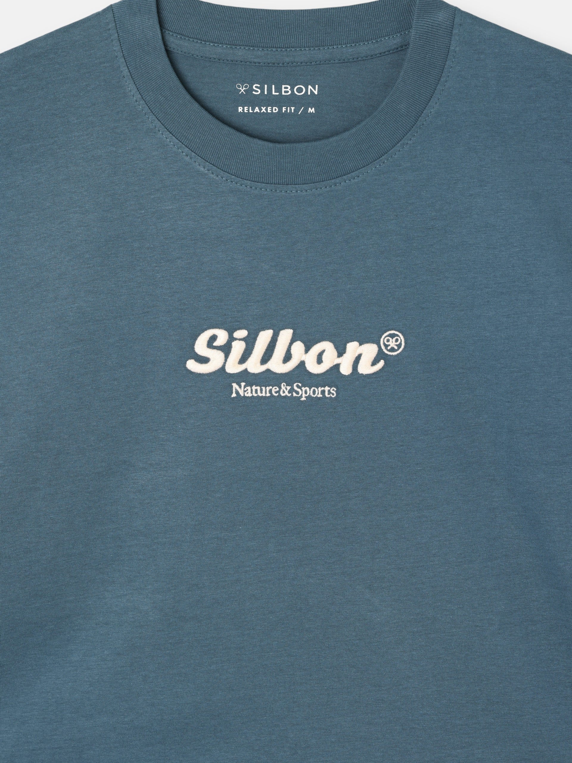 Camiseta Silbon nature petróleo