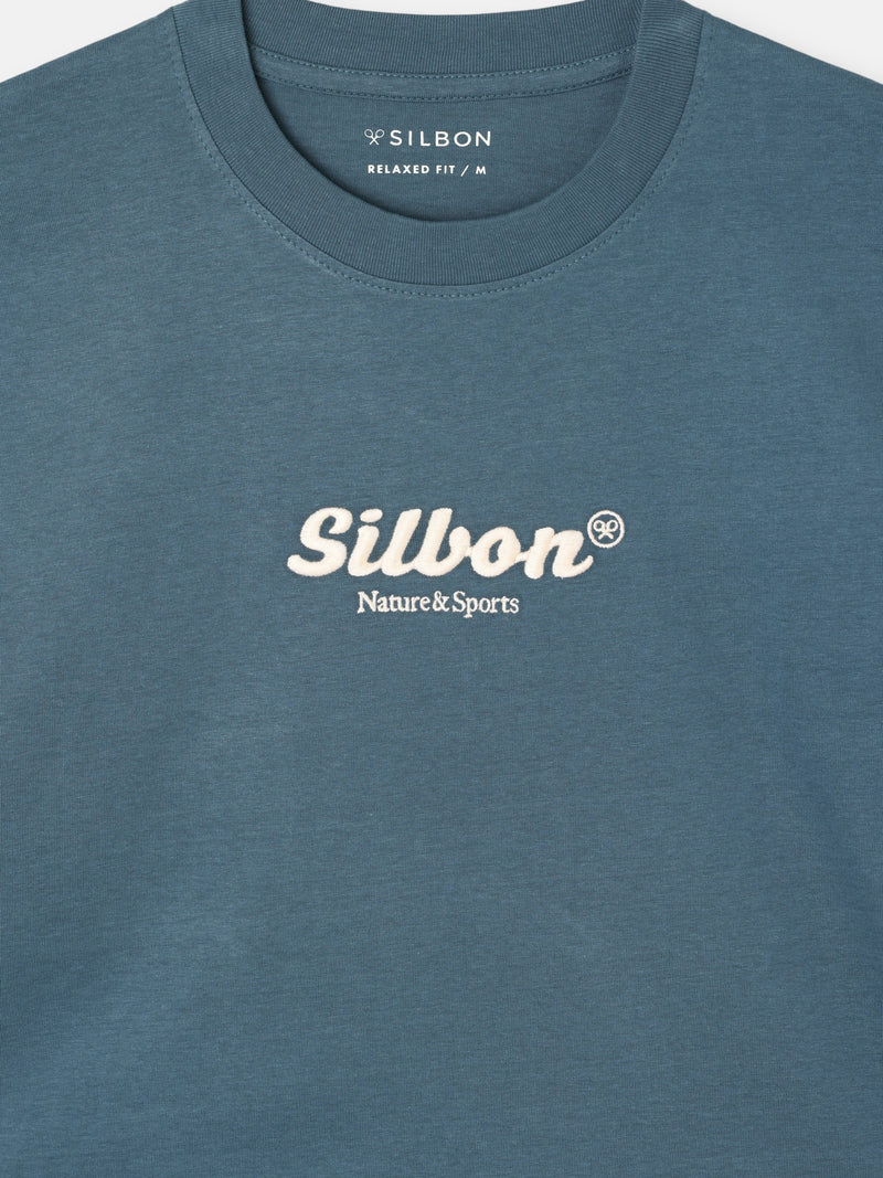 Camiseta Silbon nature petróleo