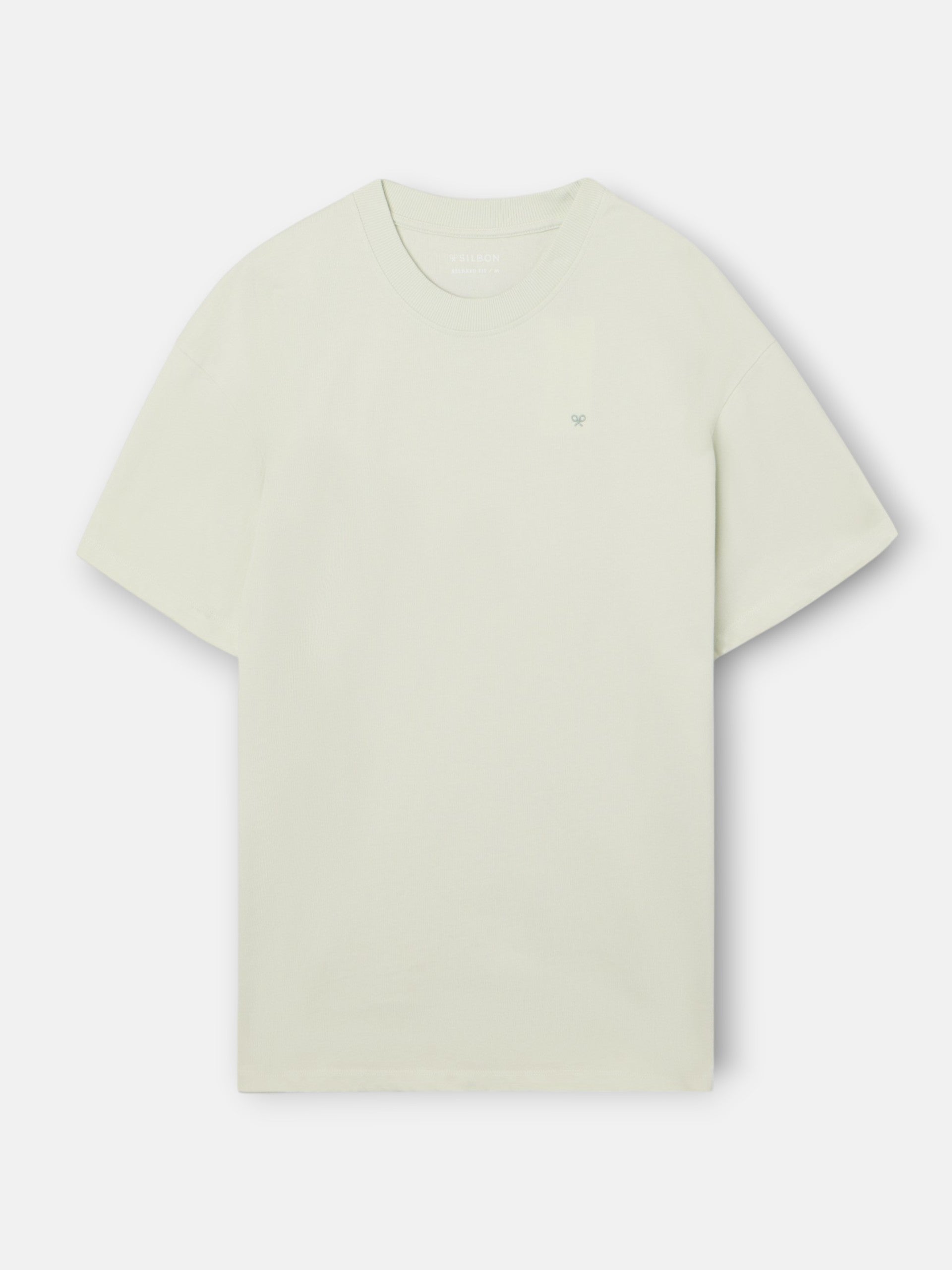 Camiseta relaxed fit surfing plans verde claro