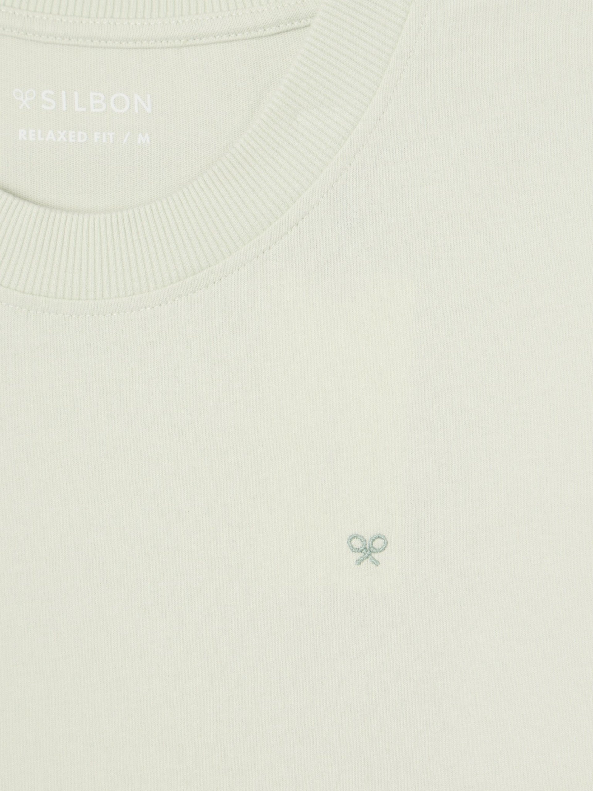 Camiseta relaxed fit surfing plans verde claro