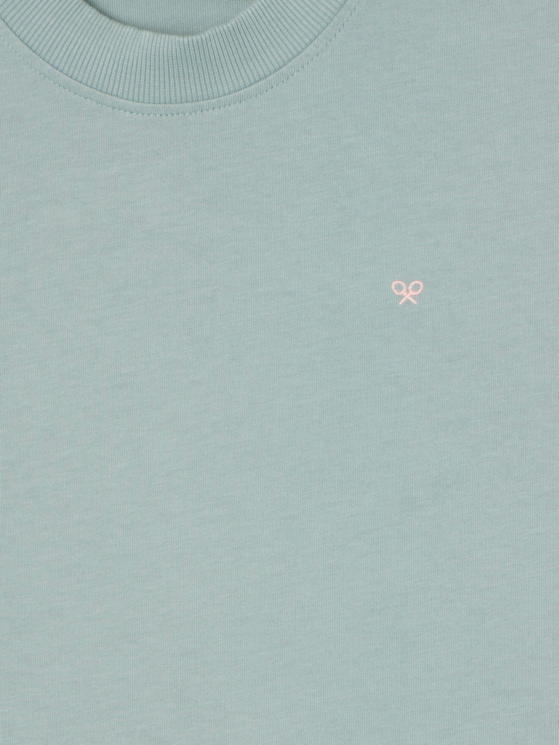 T-shirt Silbon Classic Society coupe spéciale vert gris