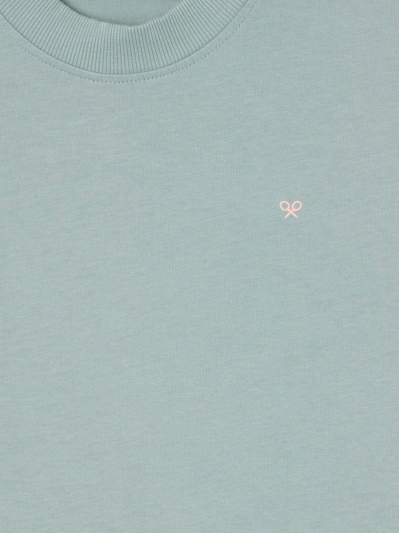 Camiseta special fit Silbon classic society verde gris