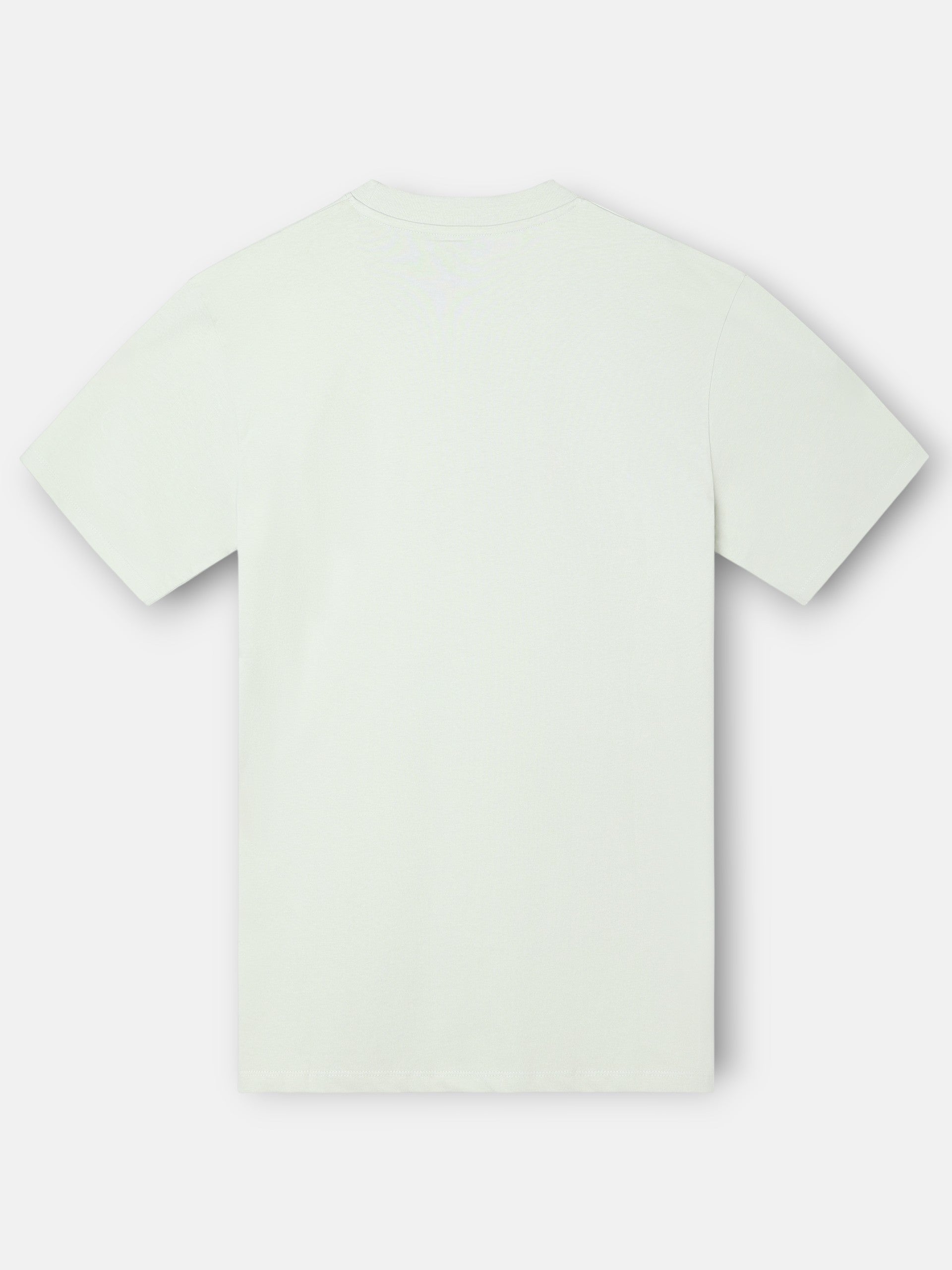 T-shirt vert clair à motif croisé slbn coupe décontractée