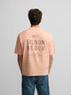 Special fit Silbon sunset party coral t-shirt