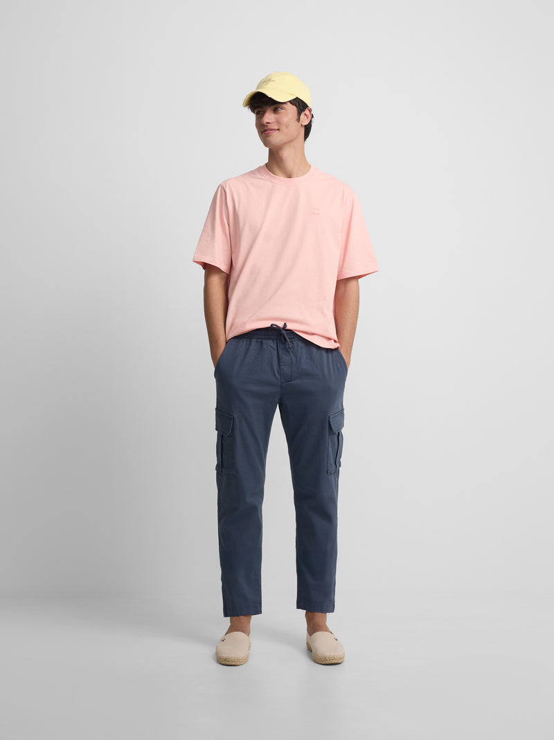 T-shirt special fit minilogo patch coral