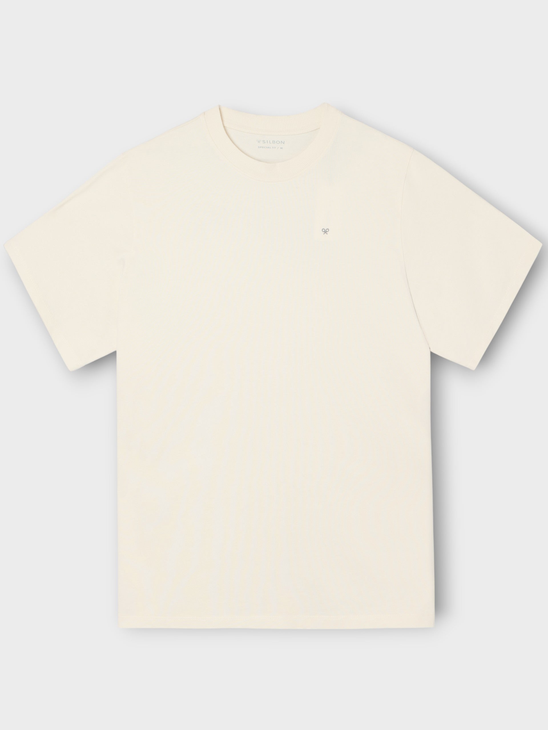 Special fit Silbon classic society cream t-shirt