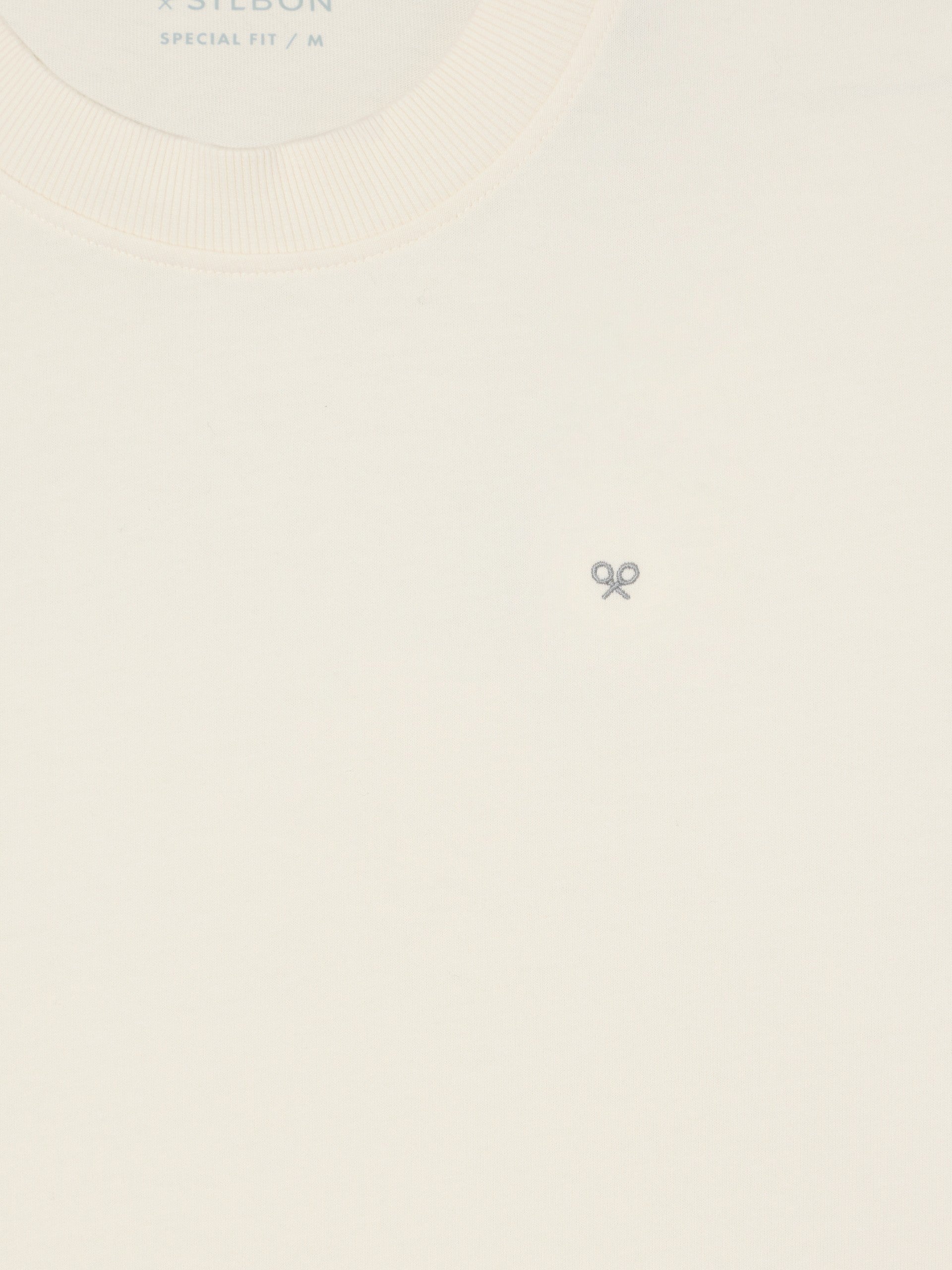 Special fit Silbon classic society cream t-shirt
