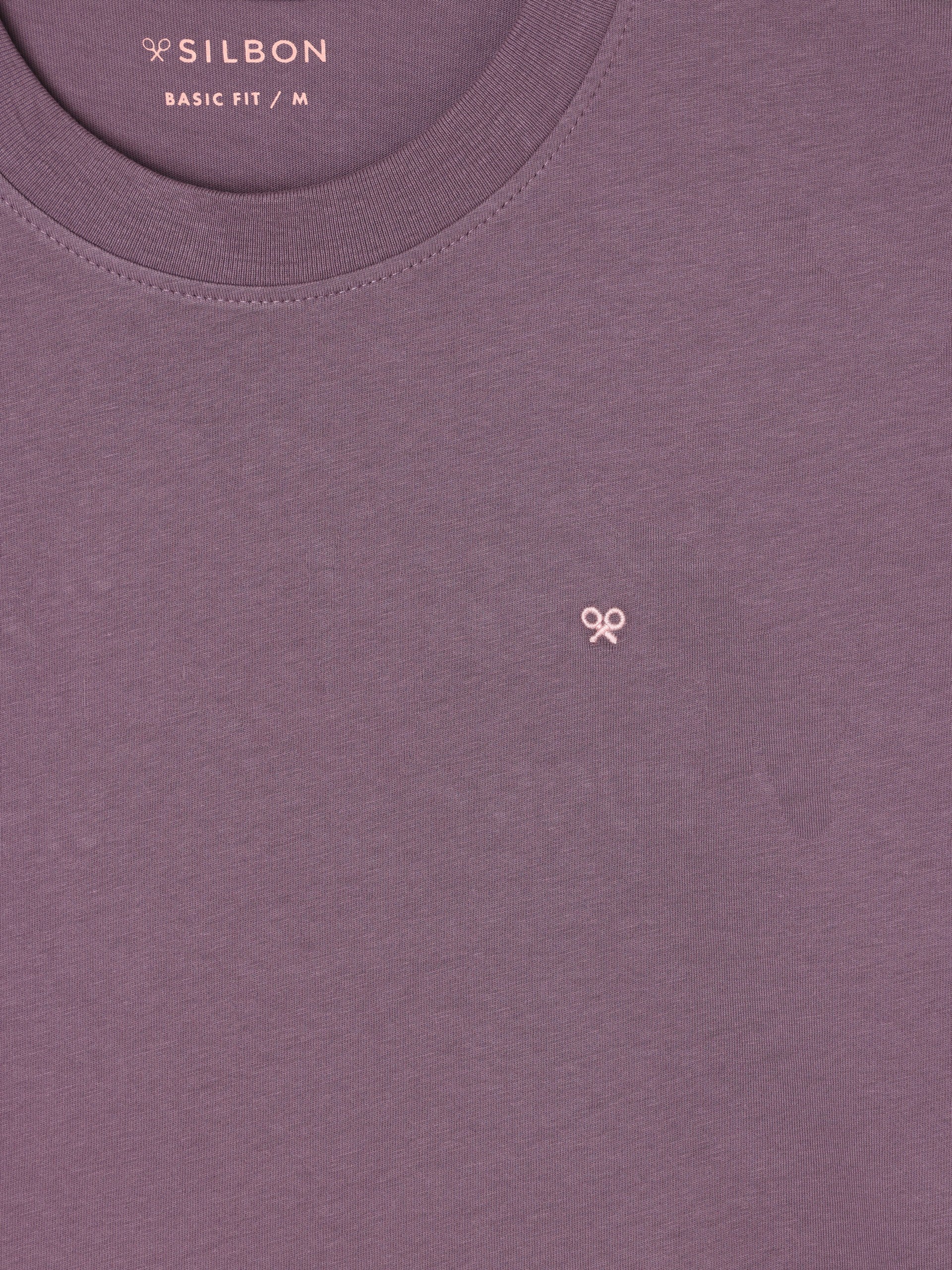 T-shirt violet Slow Summer