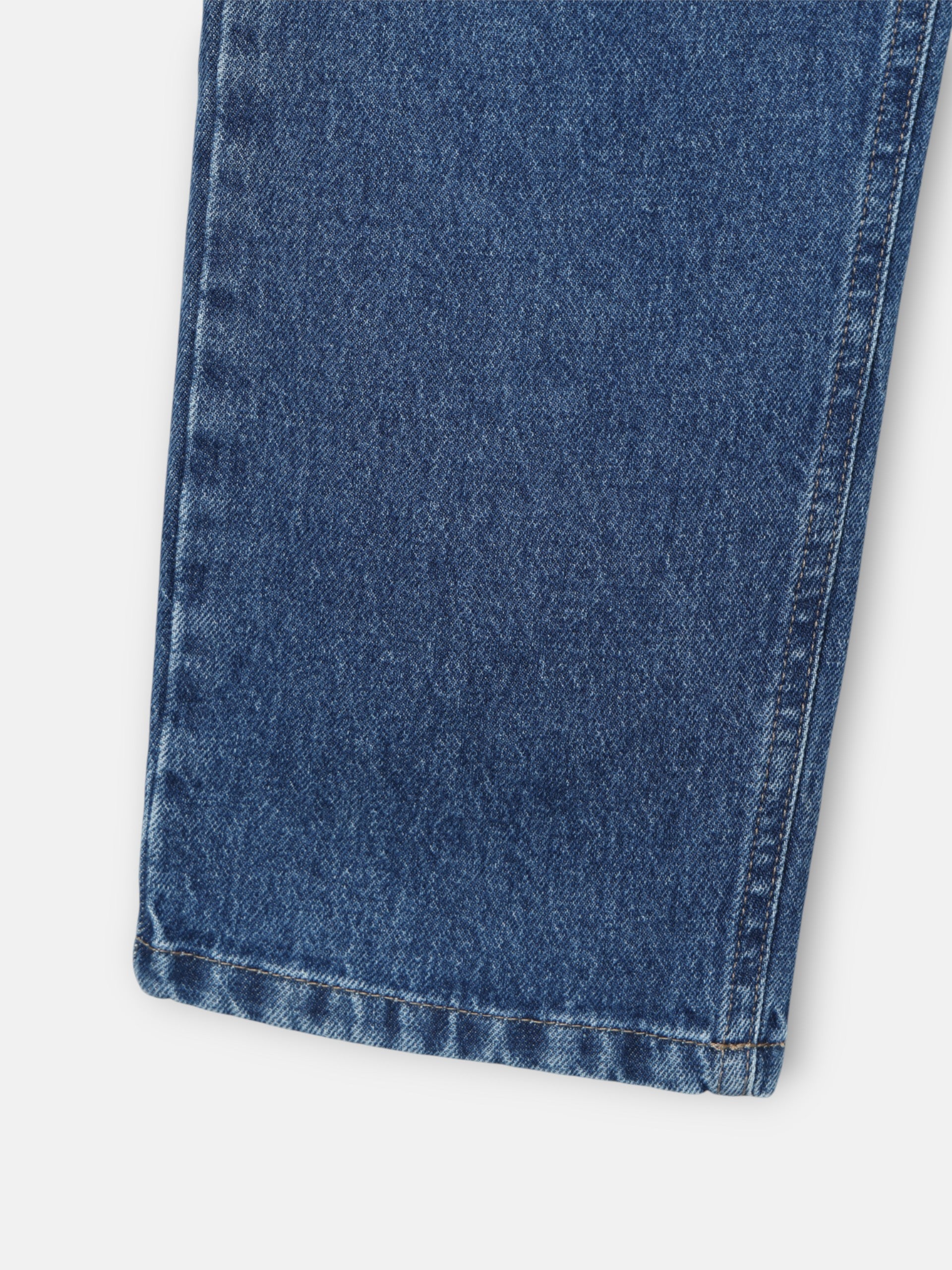 Calças de ganga desportivas tapered azul escuro