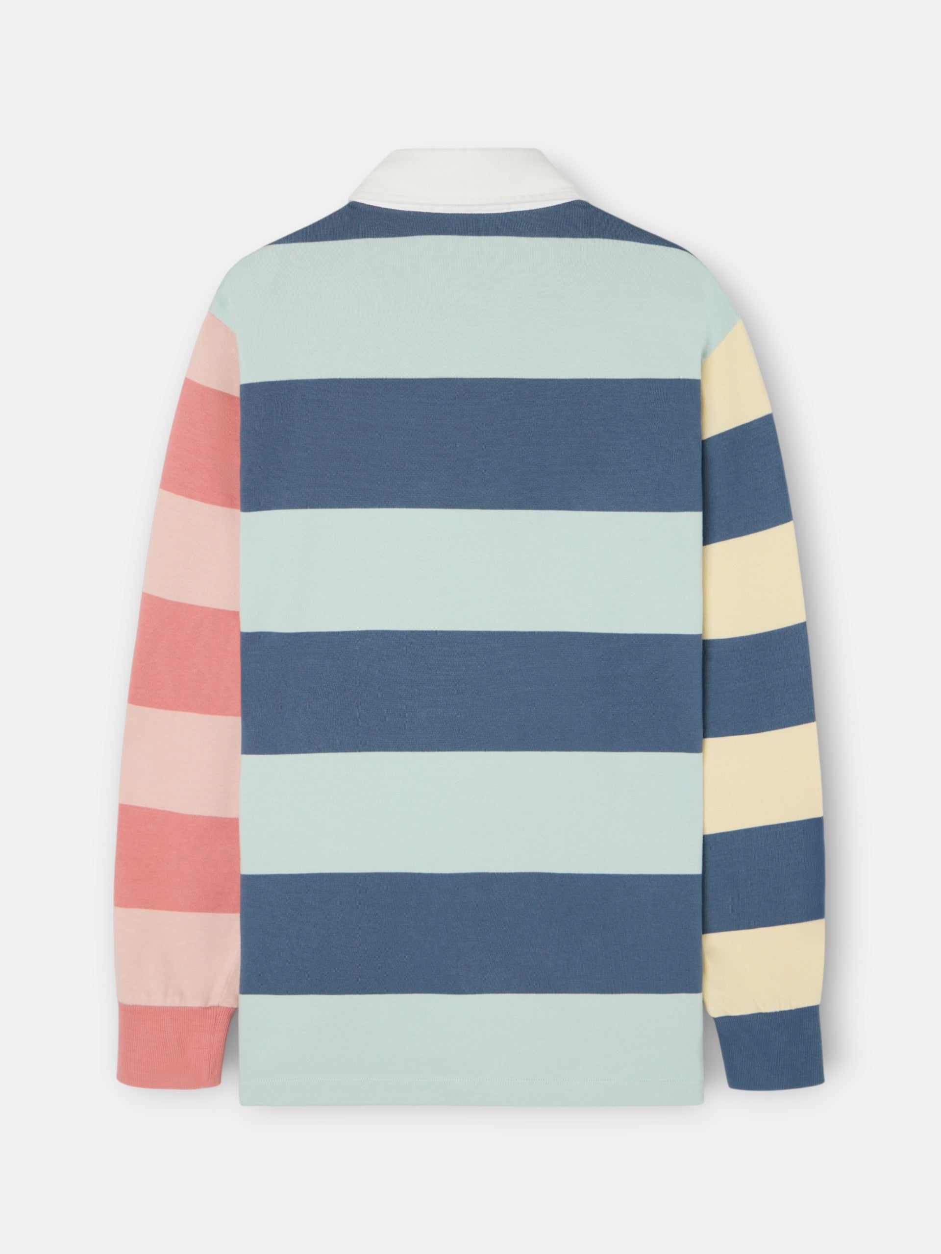 Polo manga larga rayas multicolor