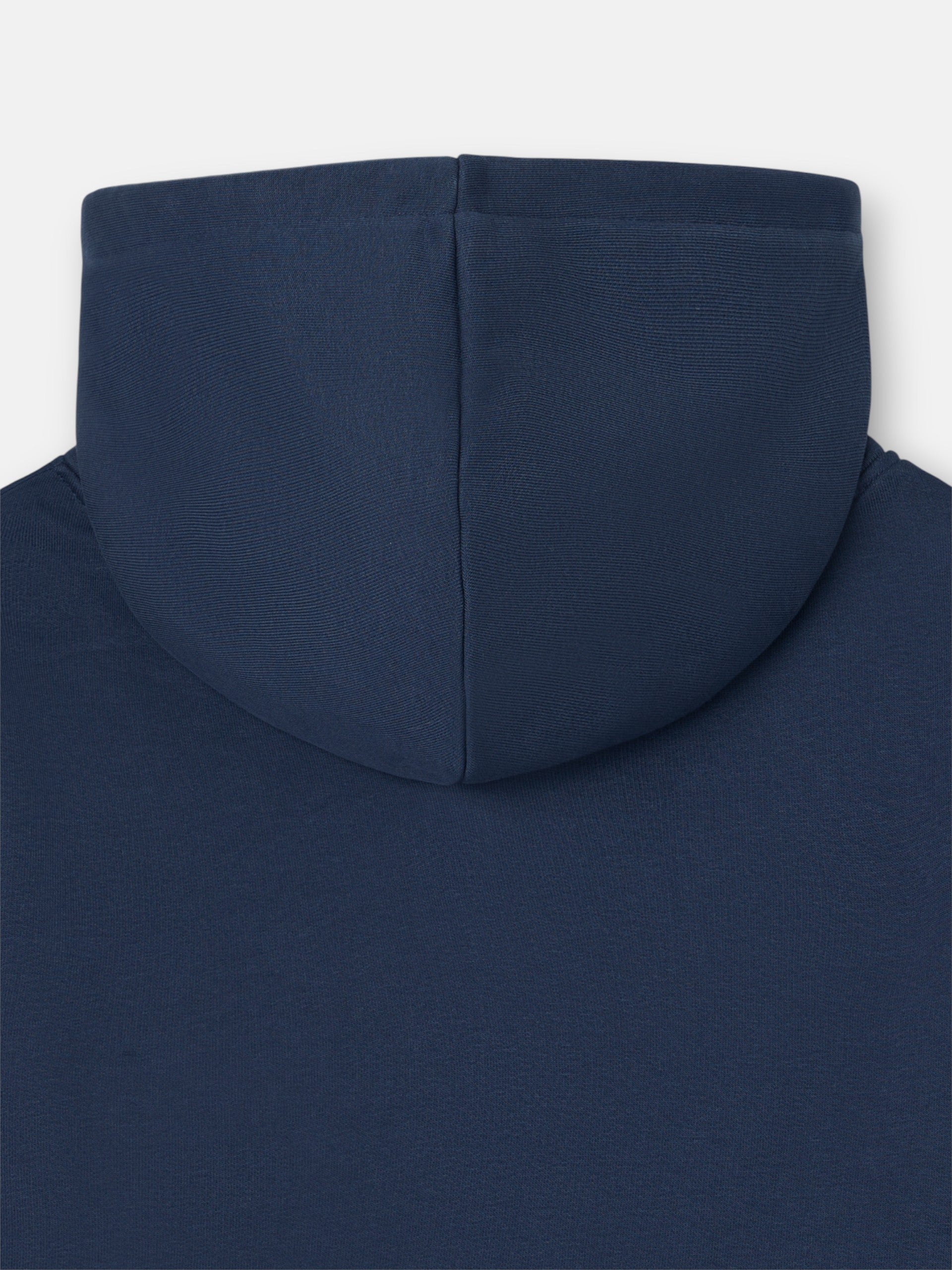 Silbon medium racket navy blue hooded sweatshirt