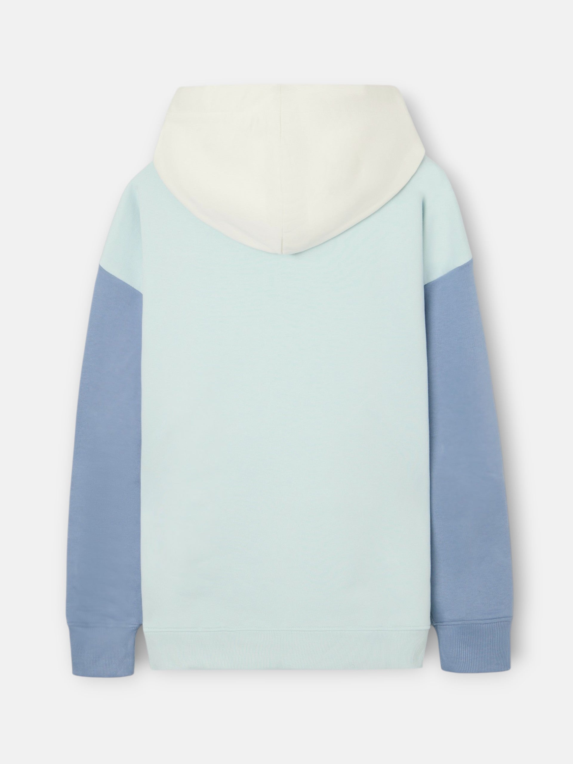 Multicolored aquamarine hoodie