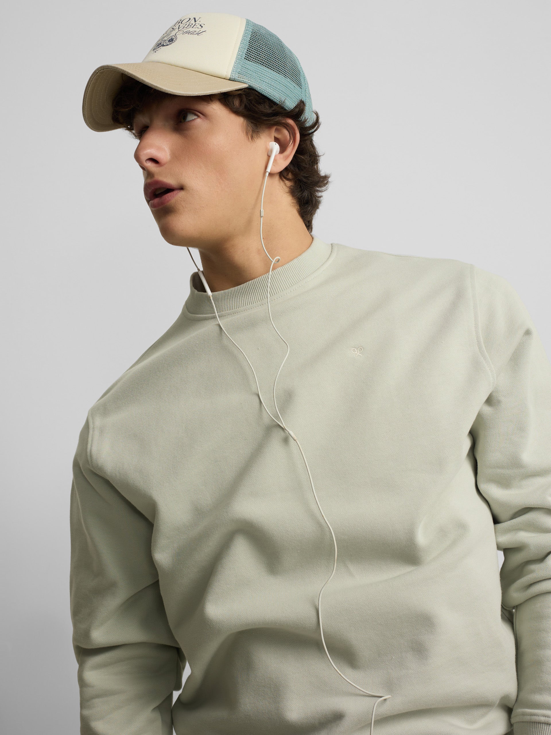 Sudadera Silbon summer verde claro