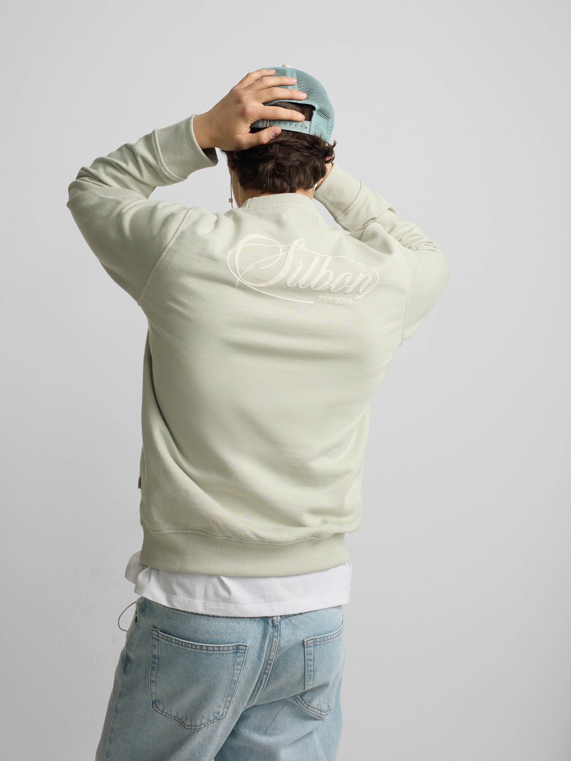 Sudadera Silbon summer verde claro