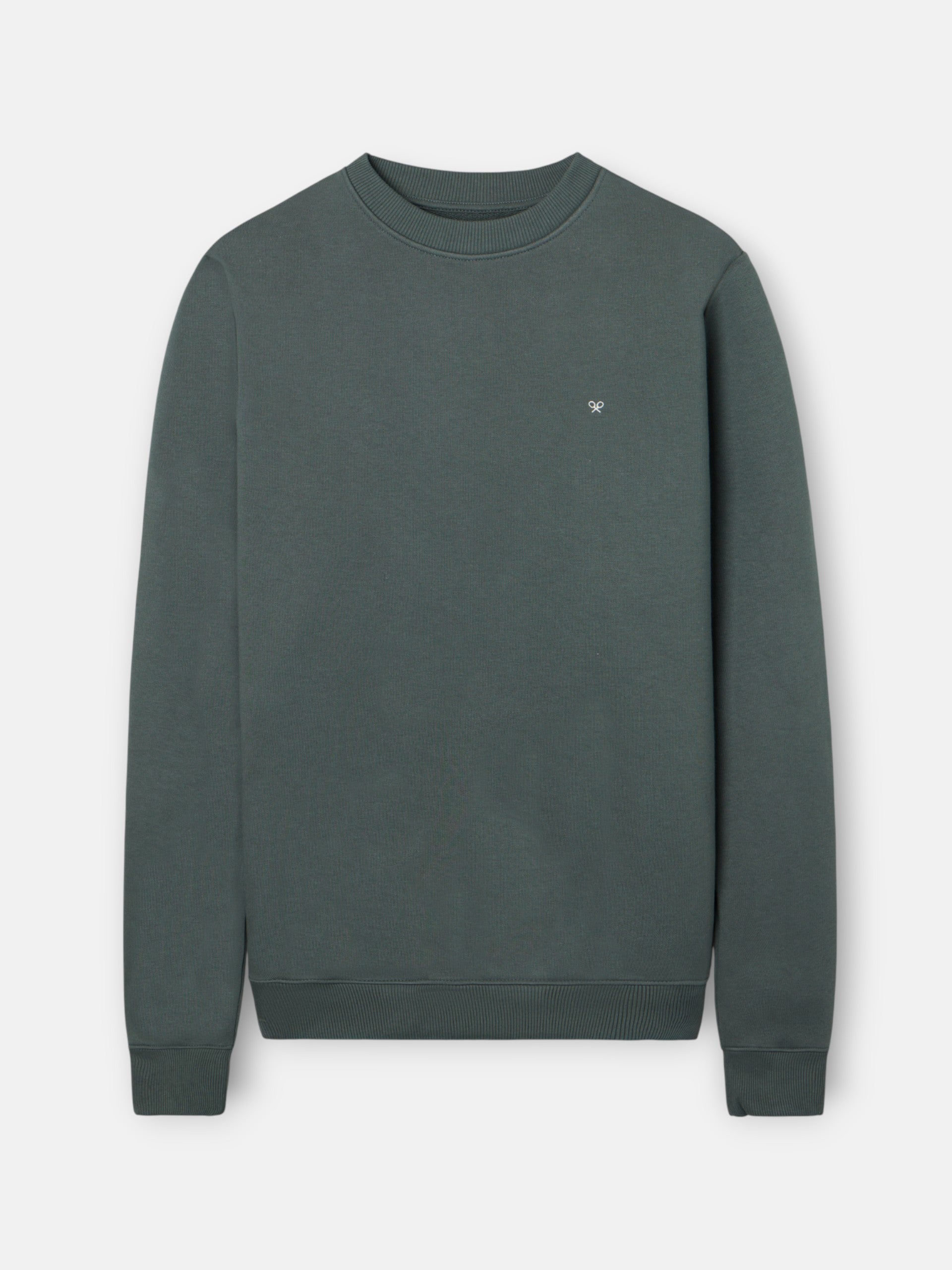 Silbon Classics dark green sweatshirt