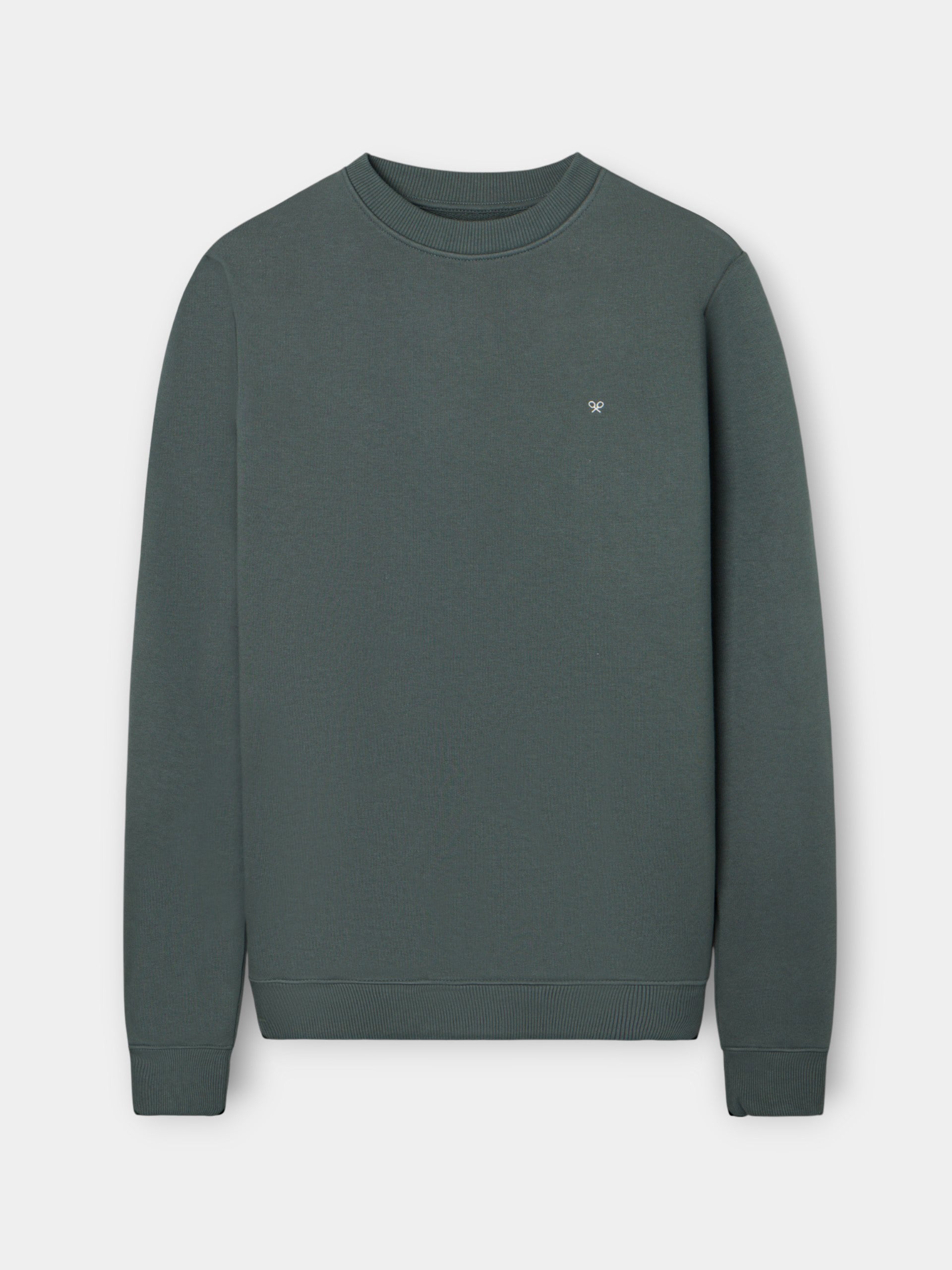 Silbon classics dark green sweatshirt