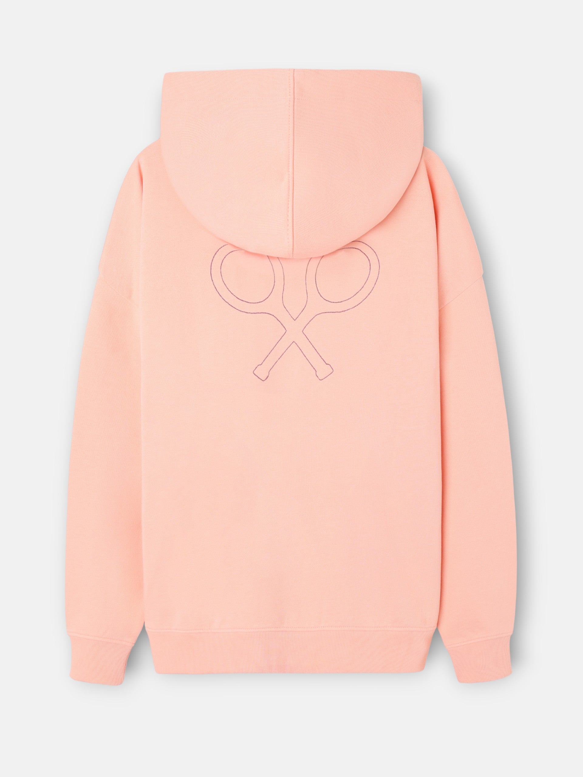 Sudadera relaxed fit hoodie no rules coral