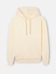 Silbon half-racket cream hoodie