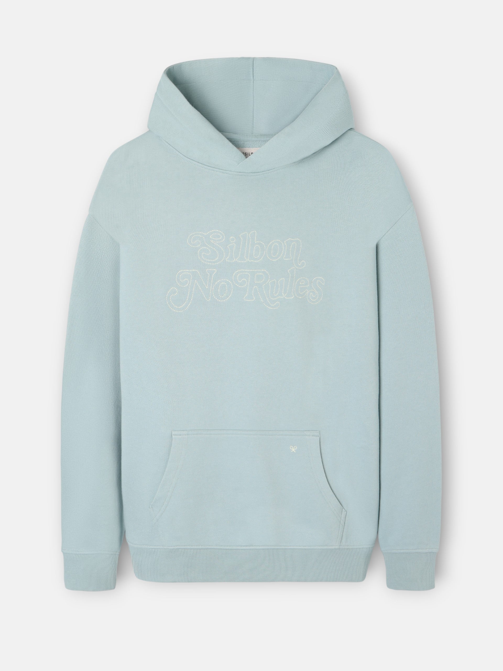 Sweatshirt relaxed fit hoodie no rules verde cinzento