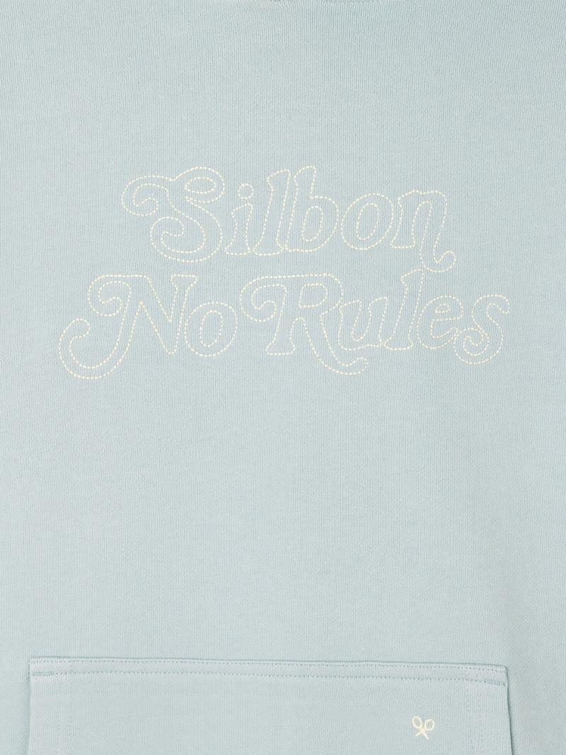 Sudadera relaxed fit hoodie no rules verde gris