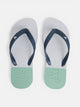 Chinelos waves azul claro
