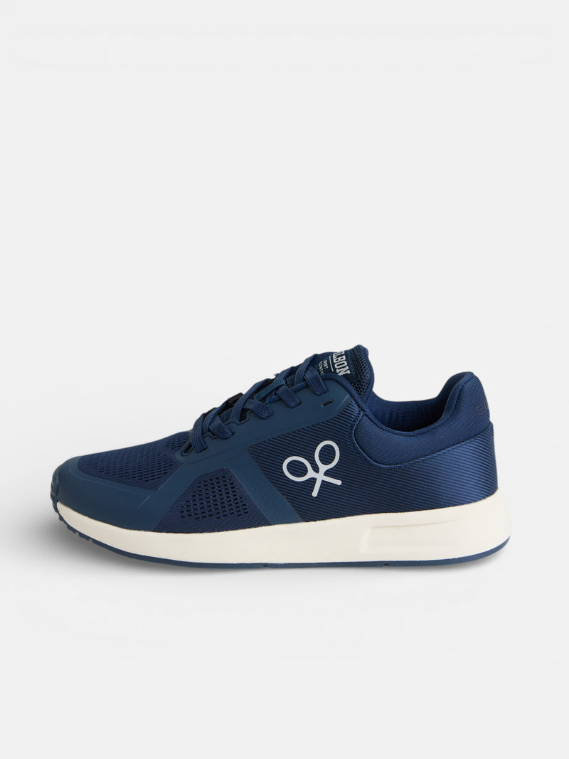 Zapatilla slice runner azul marino