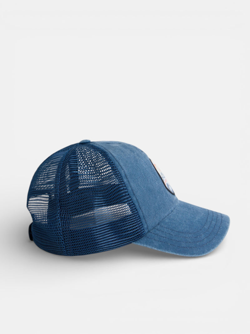 Gorra trucker chase the vibe azul marino