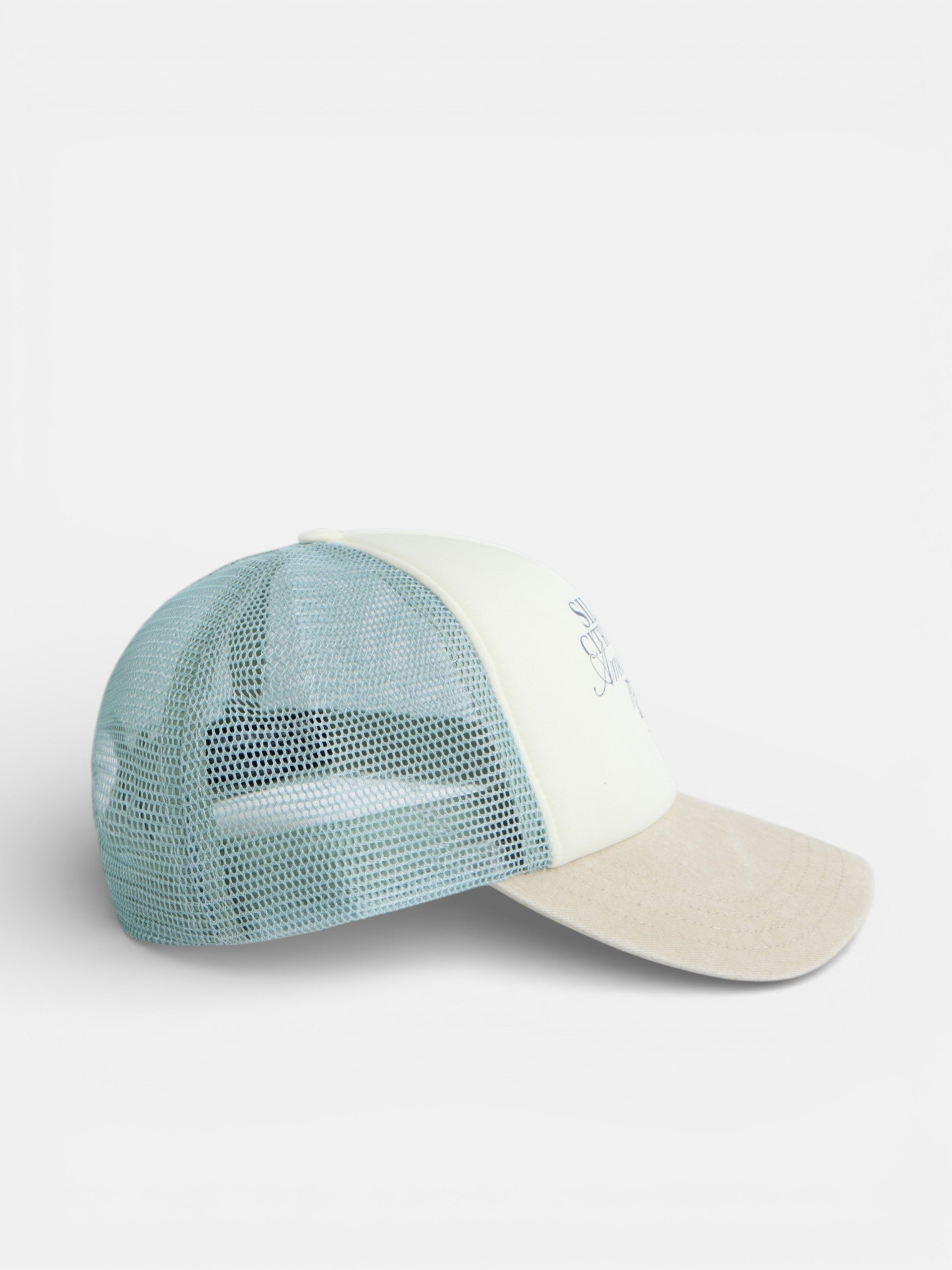 Gorra trucker amalfi coast verde claro
