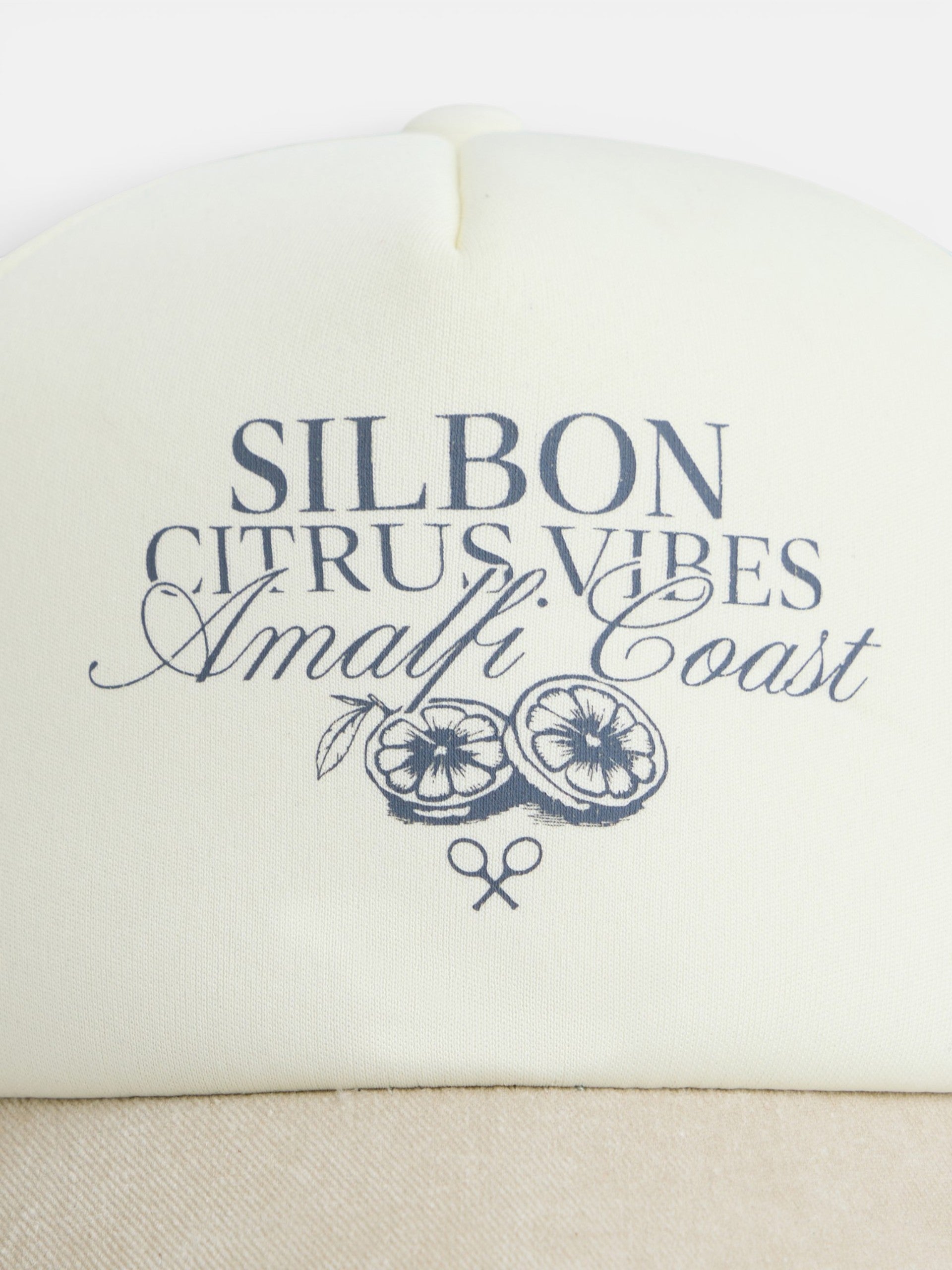 Gorra trucker amalfi coast verde claro