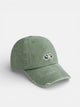 Green ethnic racket cap