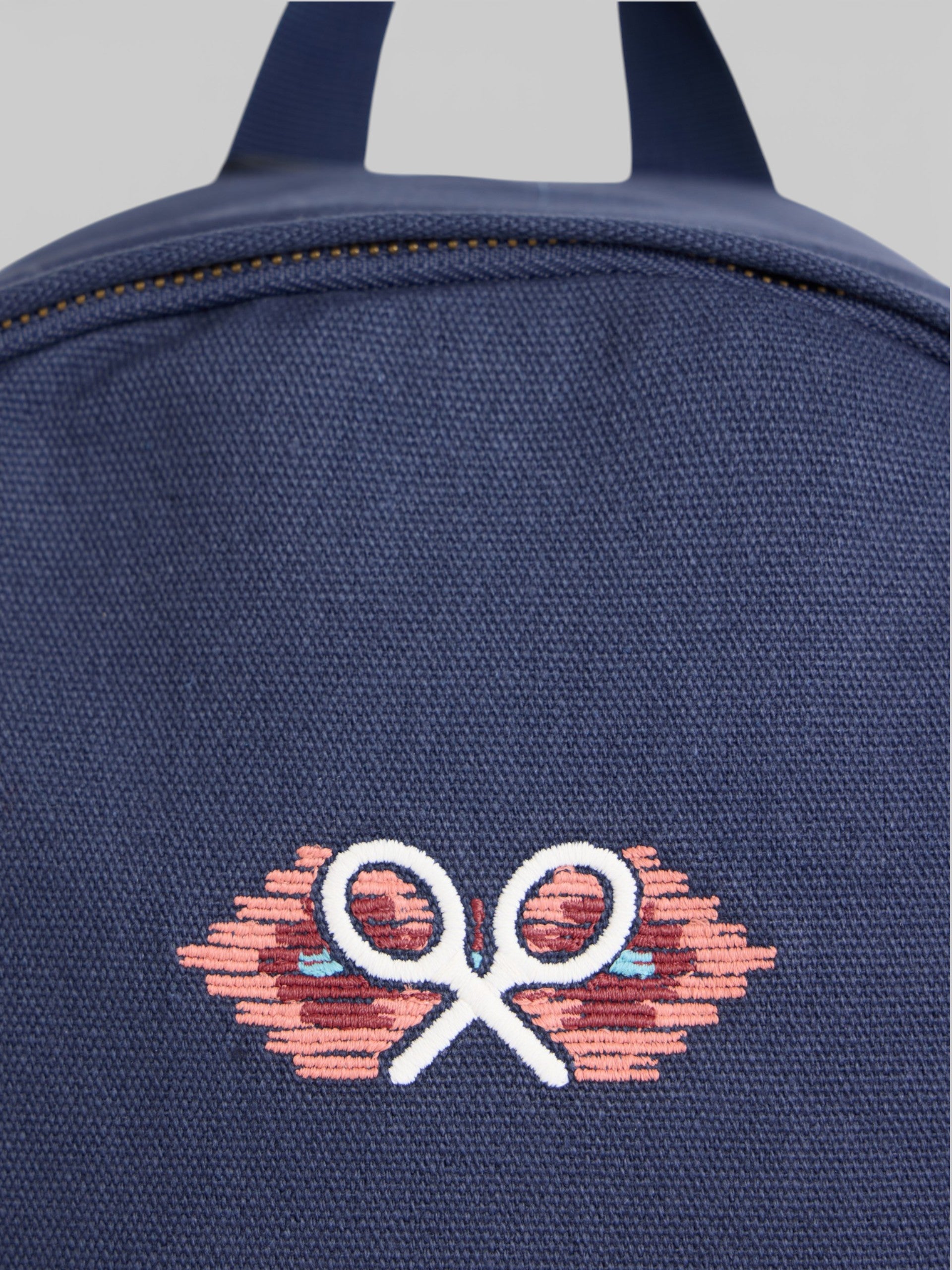 Mochila raqueta etnica azul marino