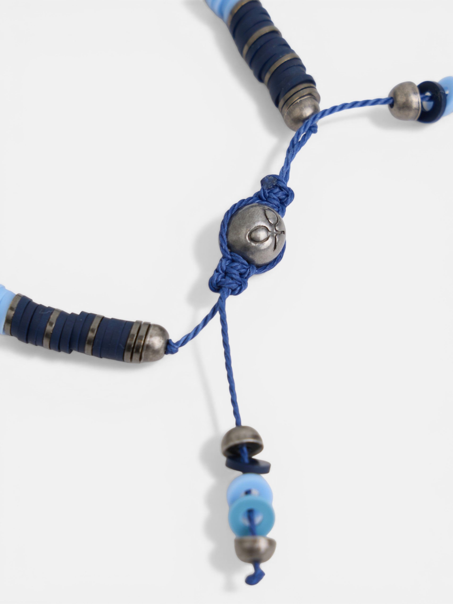 Pulsera cilindro raqueta azul