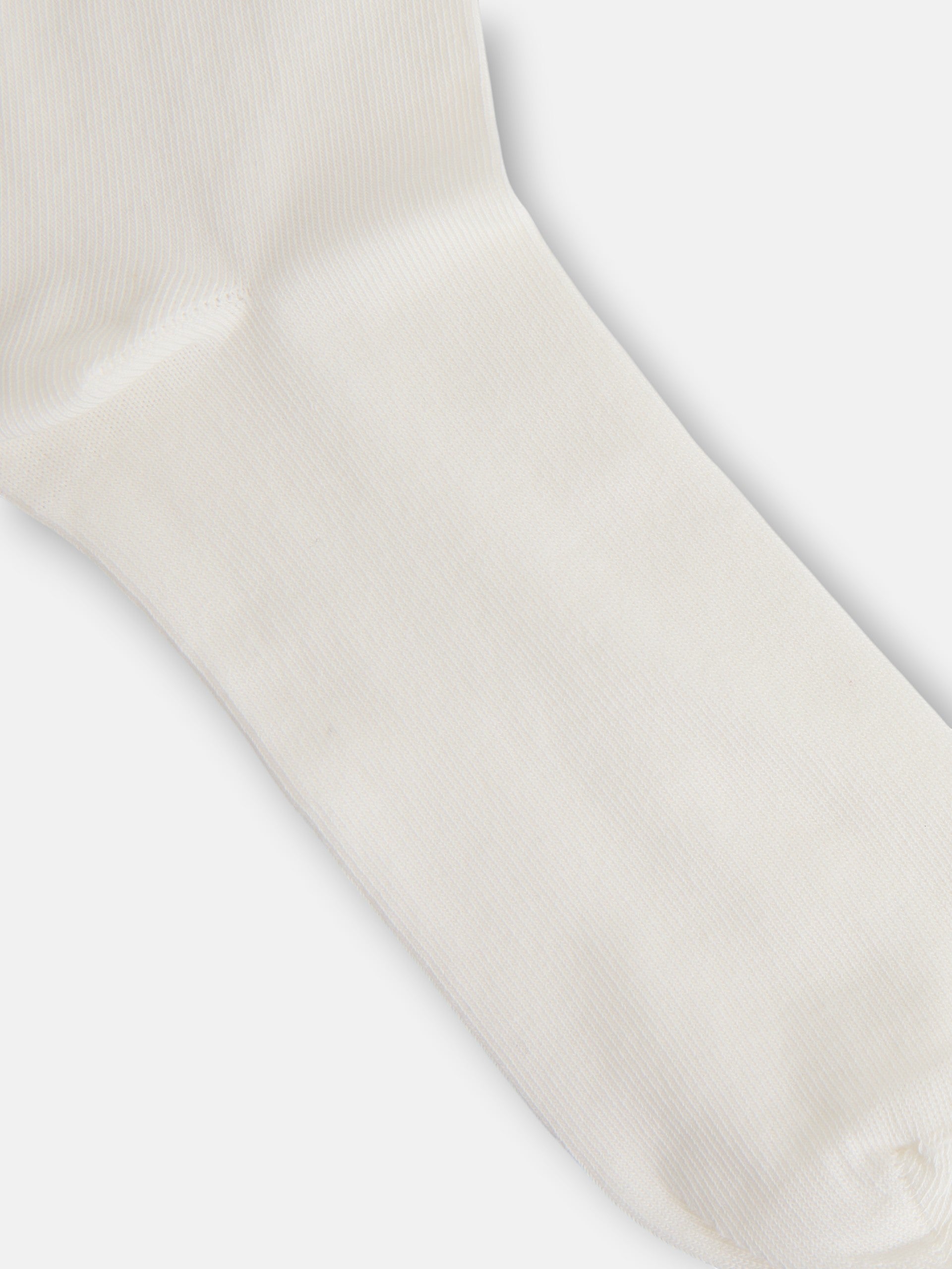 SB racket sock with green stripe