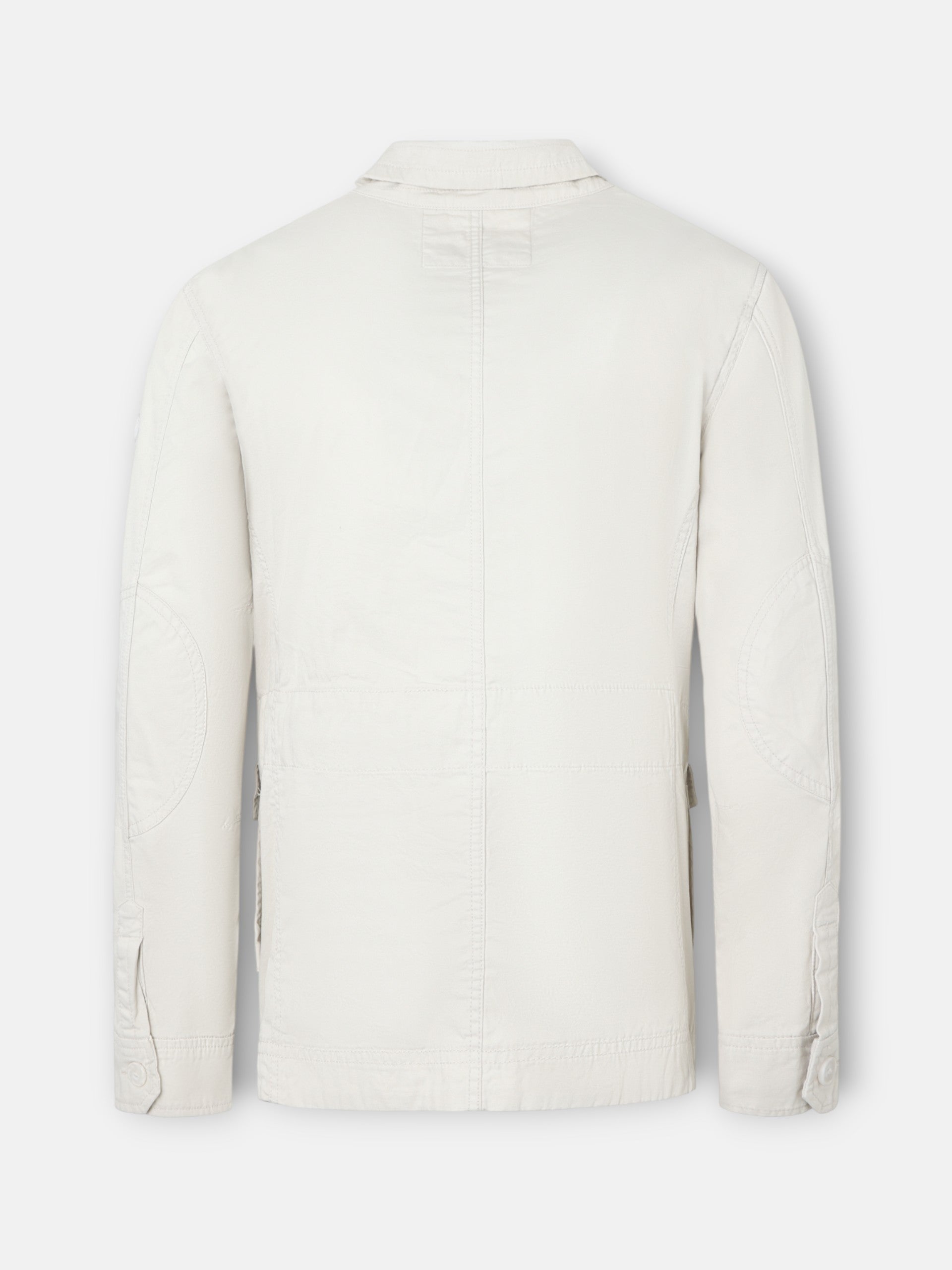 Parka com remendos pedra