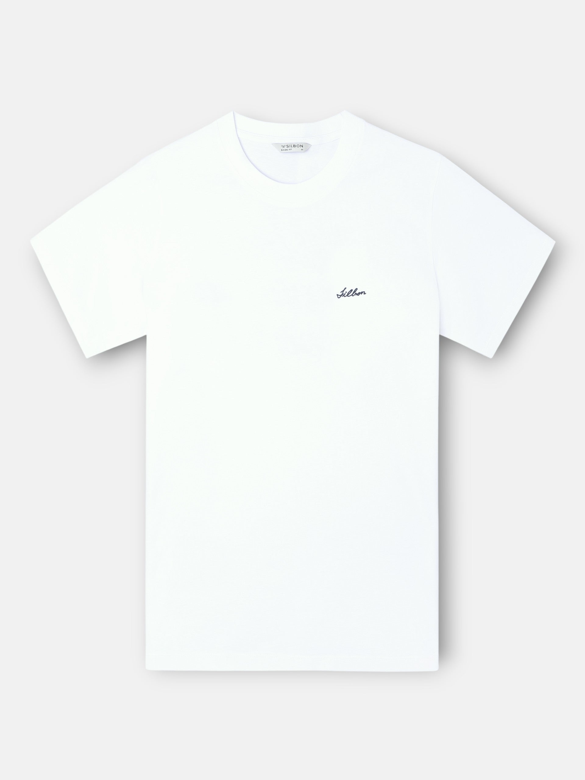 Camiseta hotel bleu blanca