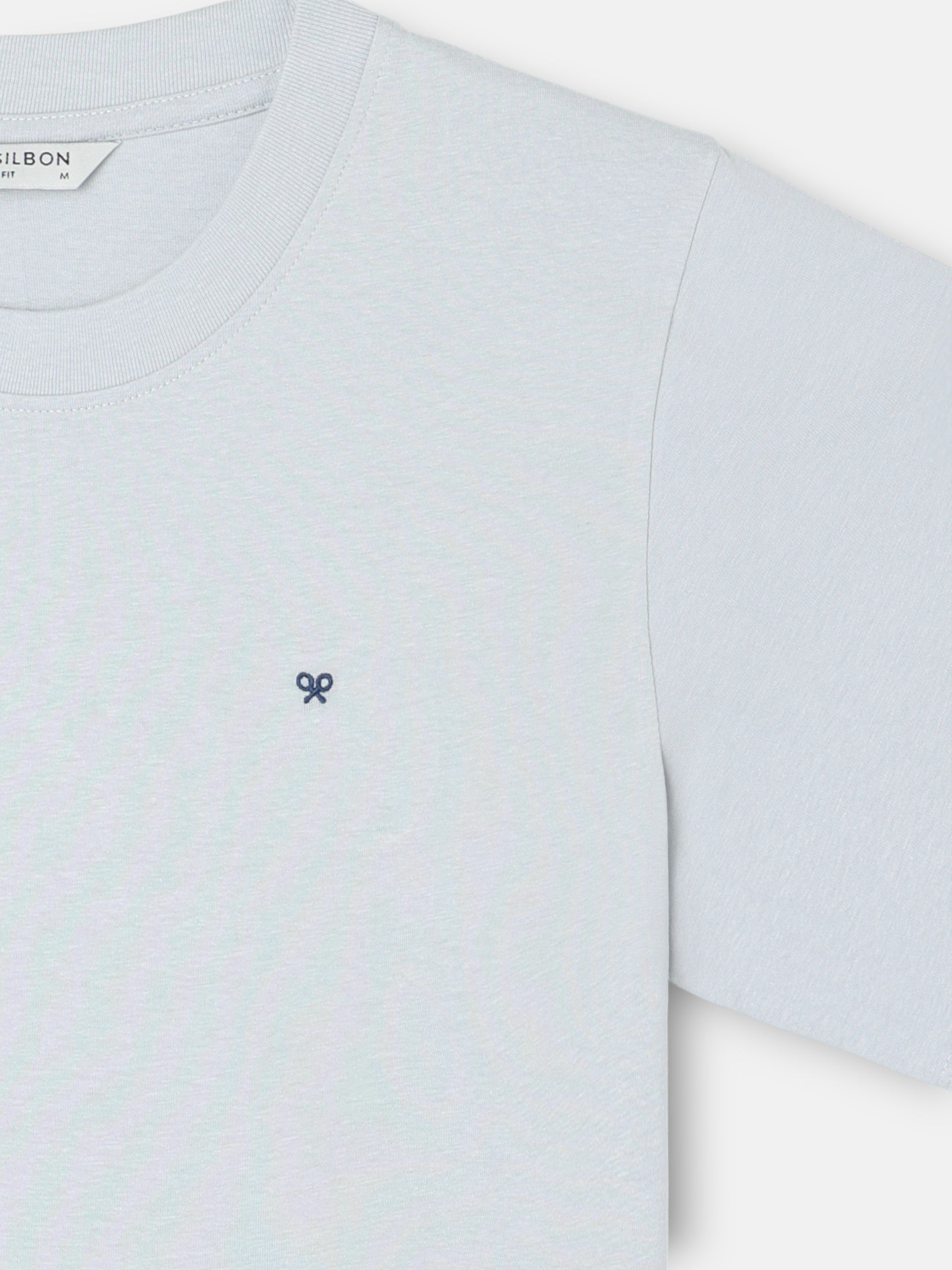 Camiseta Silbon creative dept azul claro