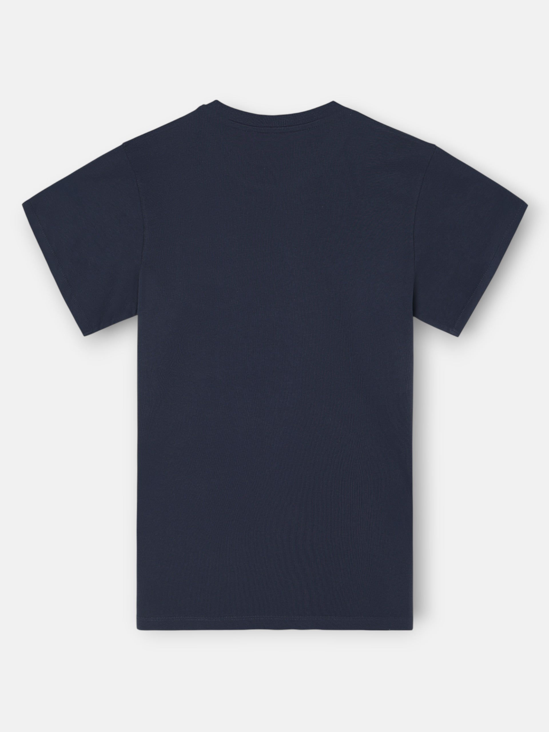 Navy blue Garmet Dye pocket t-shirt