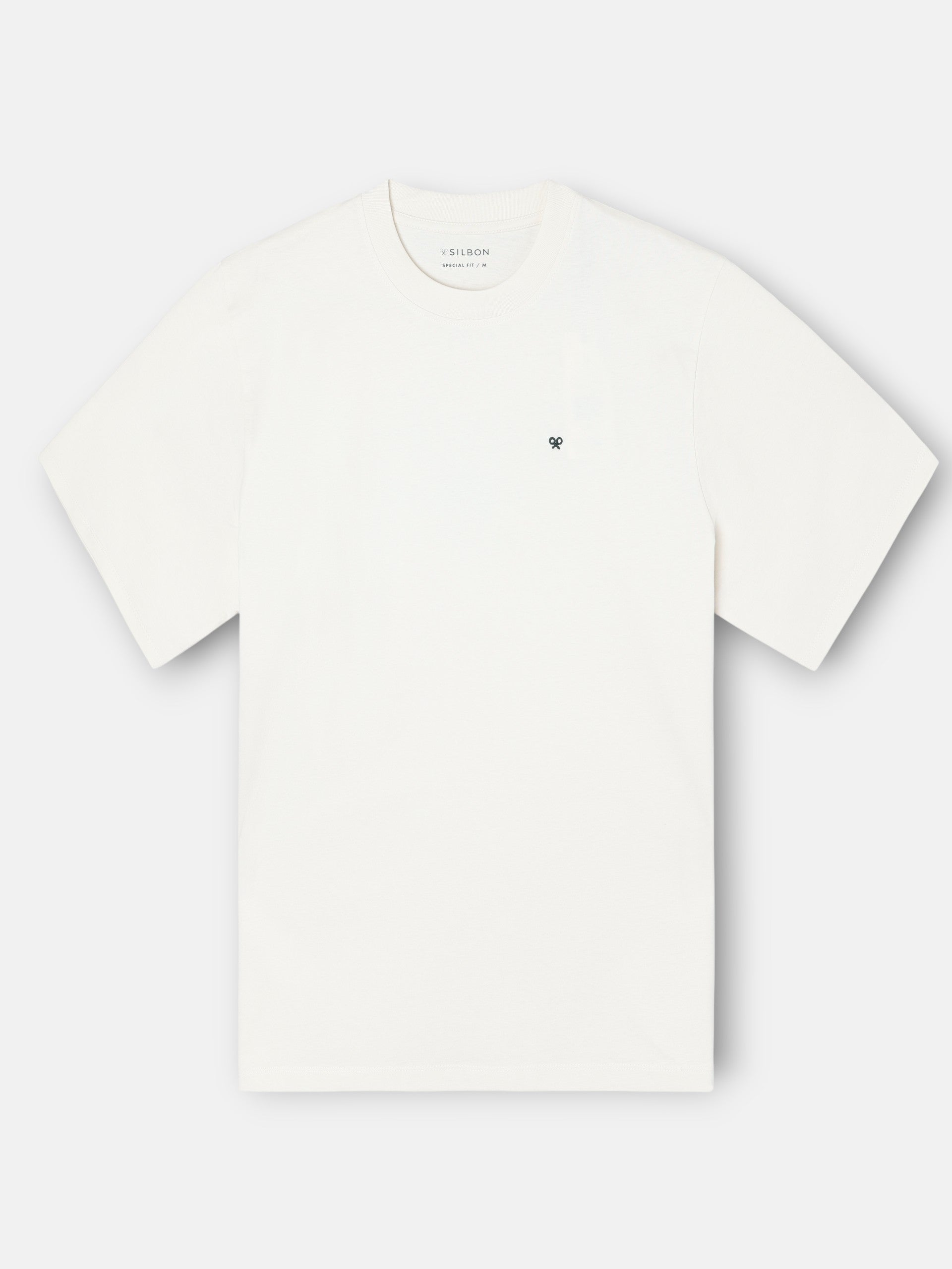 Camiseta special fit silbon plans crema