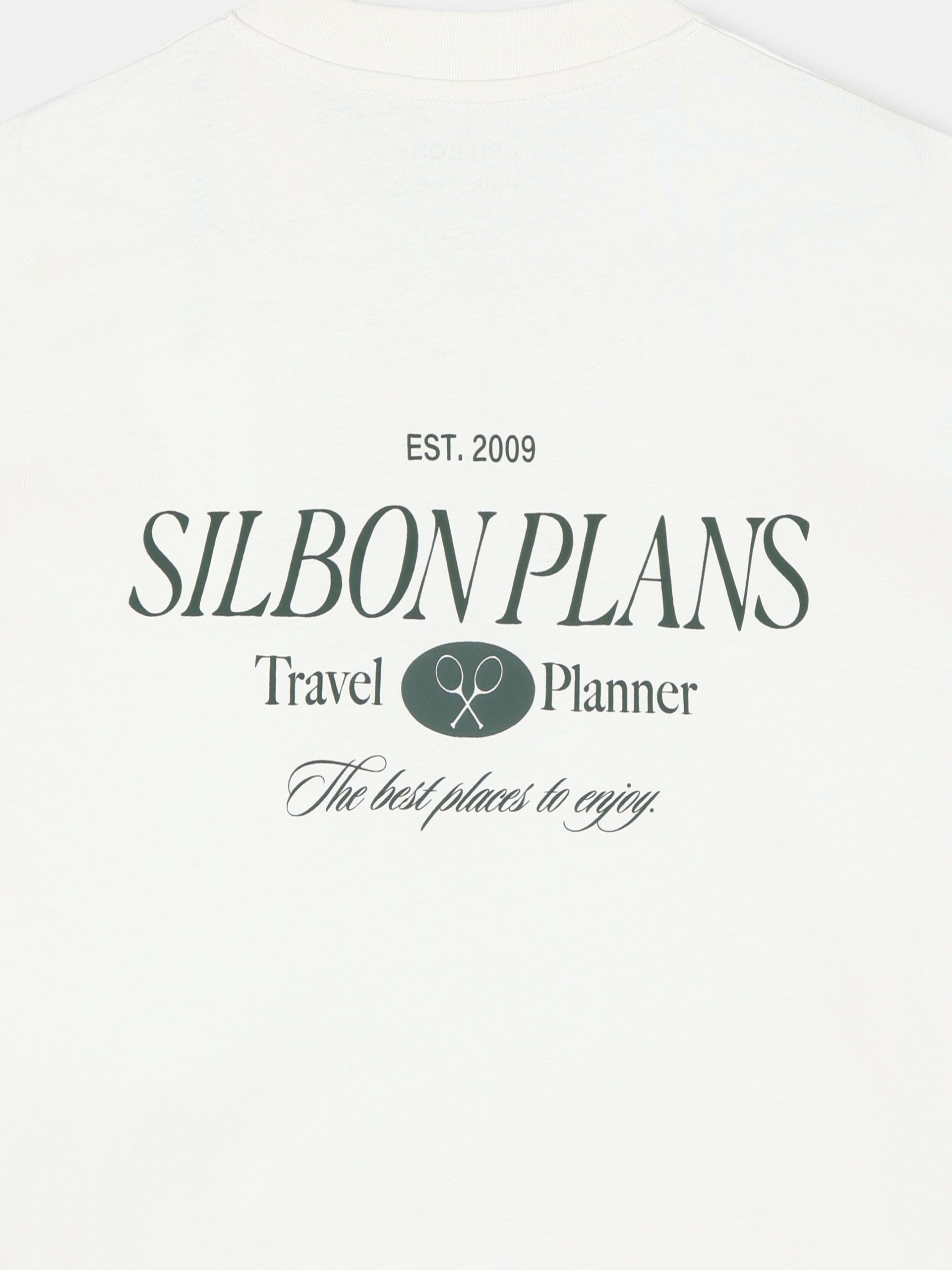 Camiseta special fit silbon plans crema