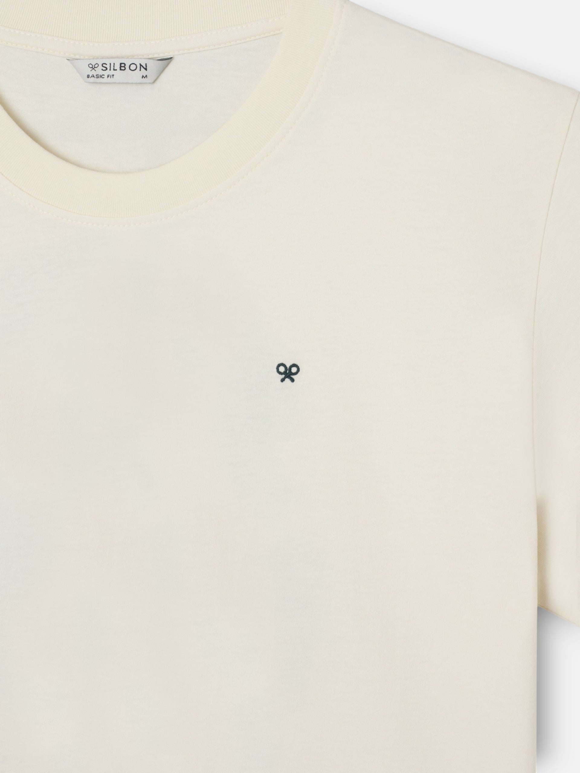 Silbon country house cream t-shirt
