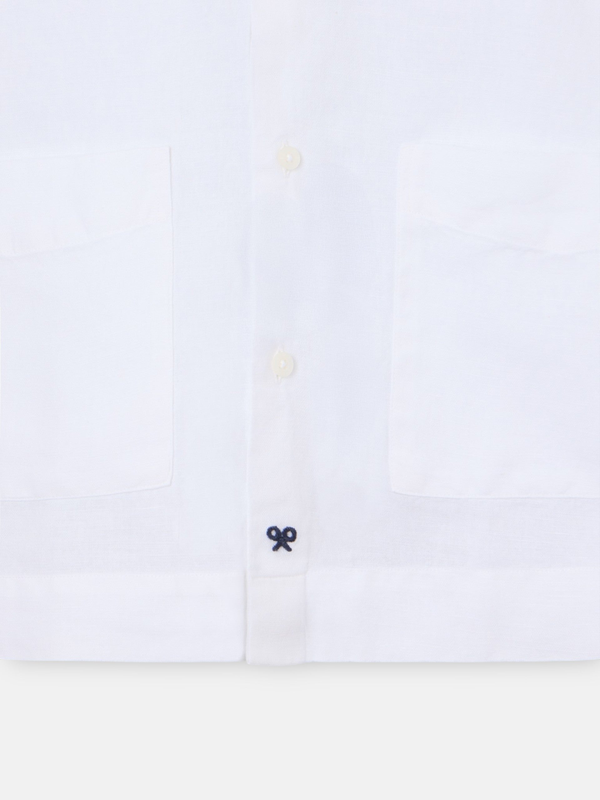 Camisa sport pockets blanco