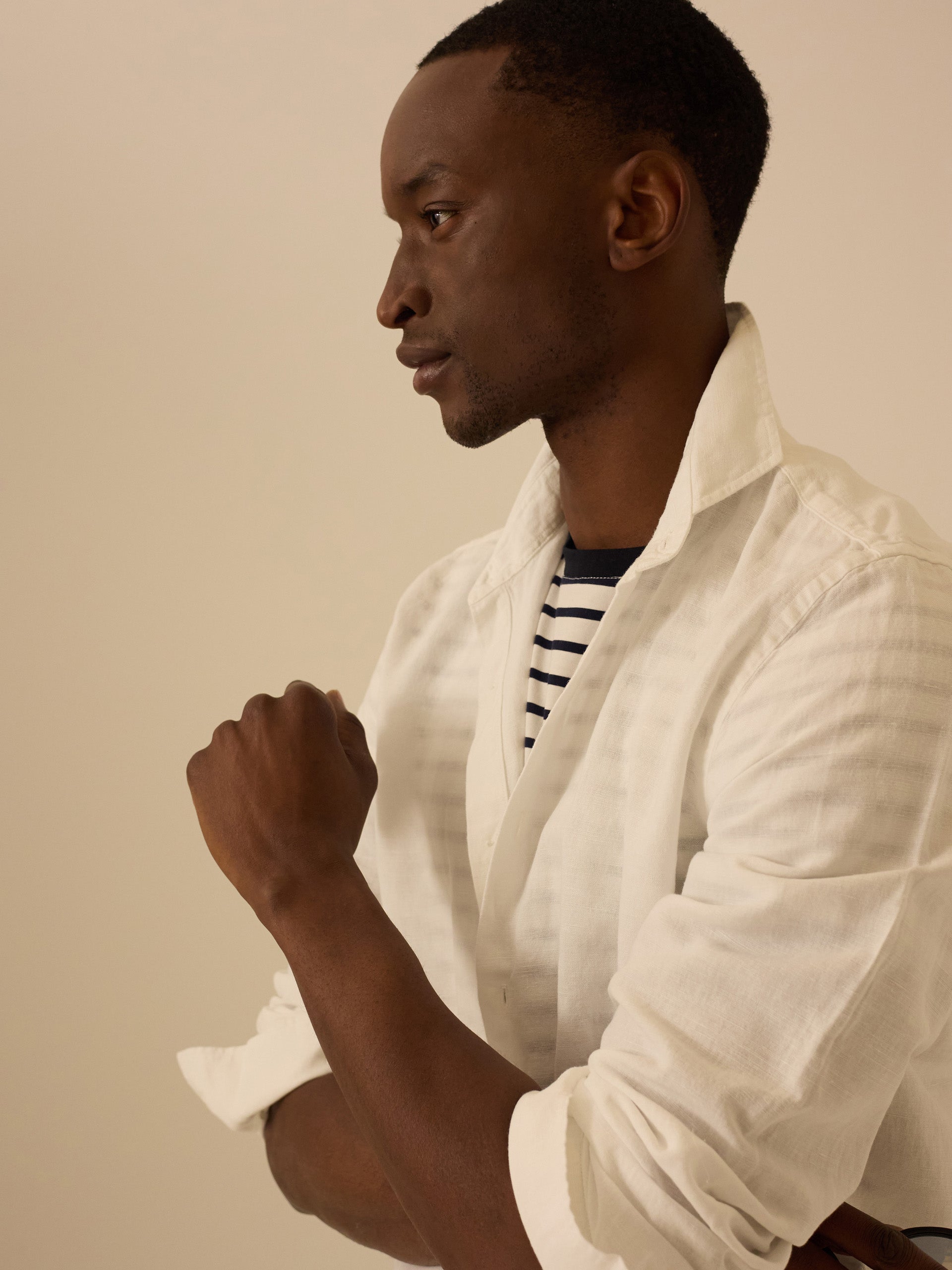 Camisa sport pockets blanco