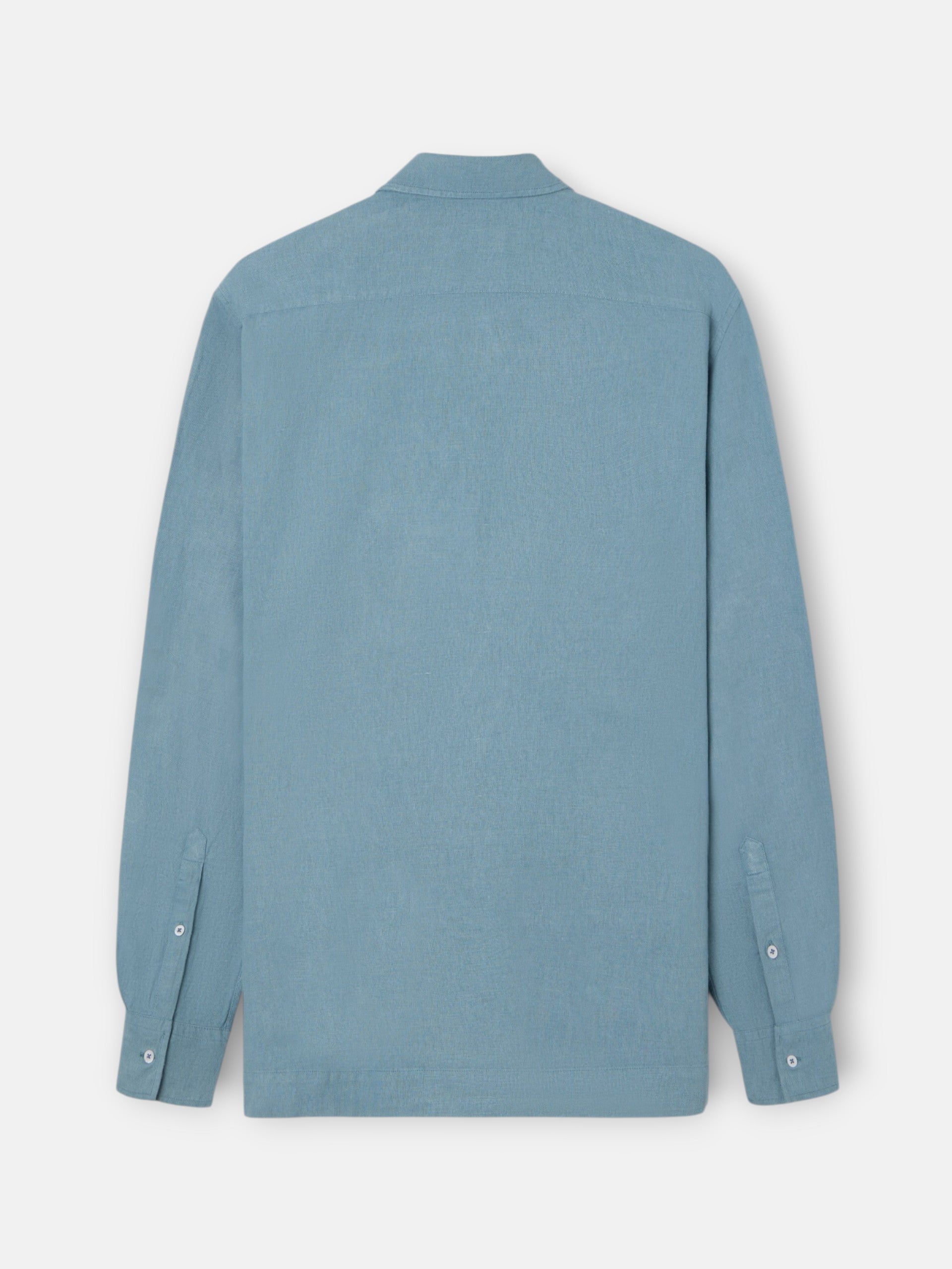 Camisa sport pockets azul indigo