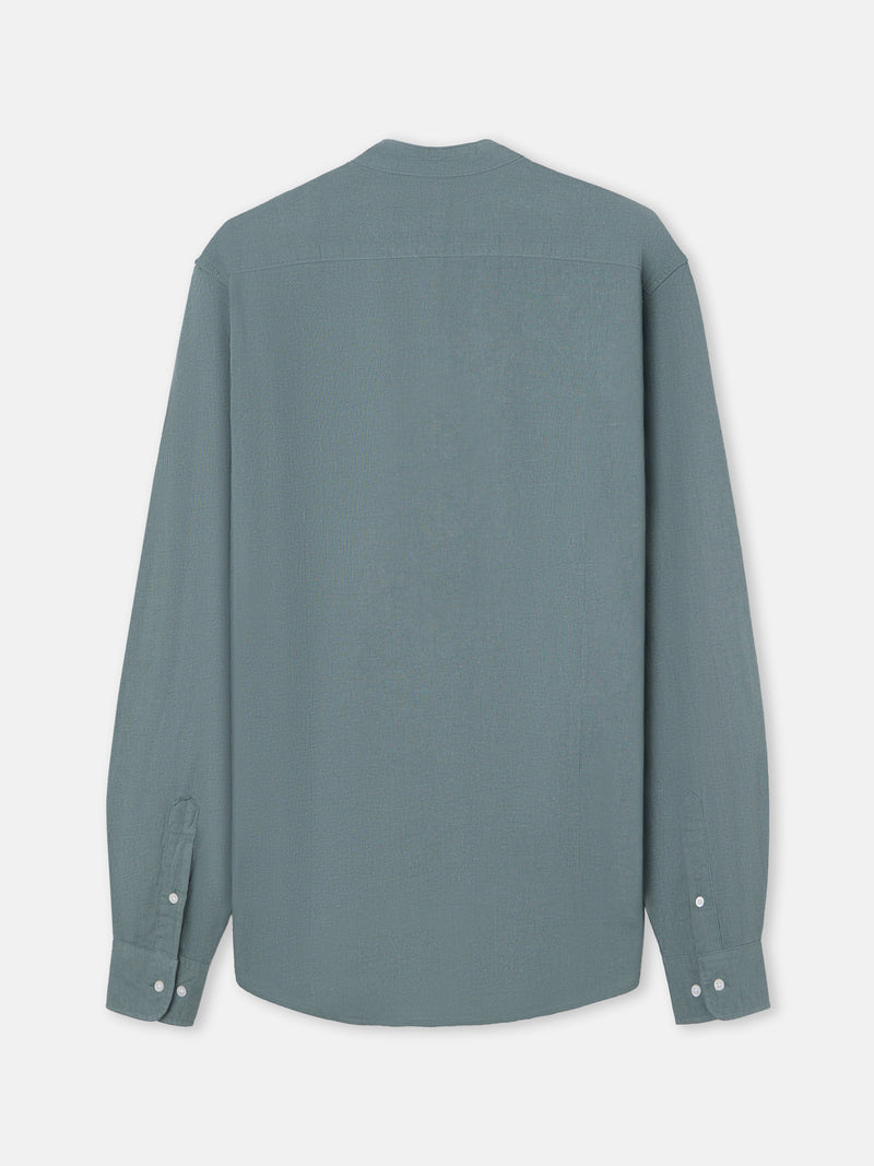 Camisa sport gola mao verde