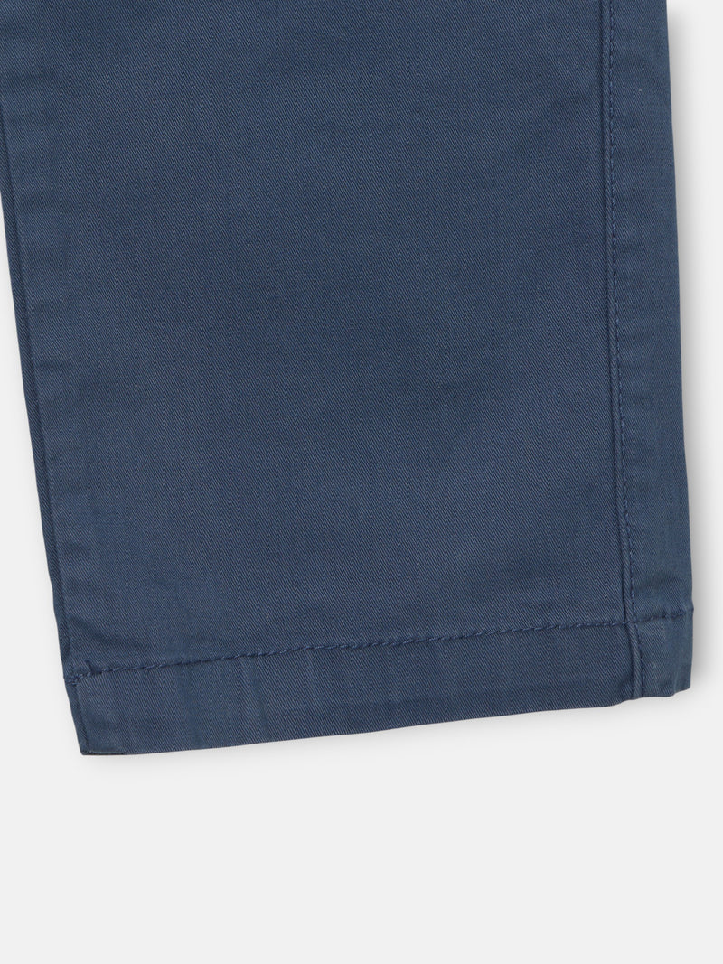 Pantalon de sport jogger cargo bleu indigo