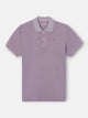 Polo clasico garment dye malva
